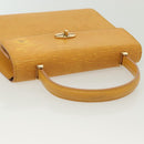 LOUIS VUITTON Epi Malesherbes Hand Bag Tassili Yellow Jonne M52379 Auth 139109-6