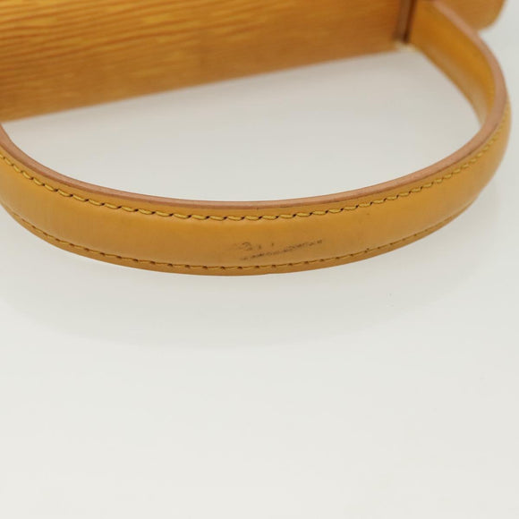 LOUIS VUITTON Epi Malesherbes Hand Bag Tassili Yellow Jonne M52379 Auth 139109