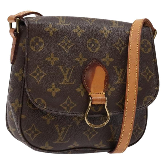 LOUIS VUITTON Monogram Saint Cloud MM Shoulder Bag M51243 LV Auth 139118