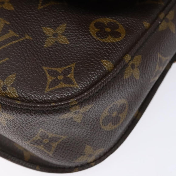 LOUIS VUITTON Monogram Saint Cloud MM Shoulder Bag M51243 LV Auth 139118