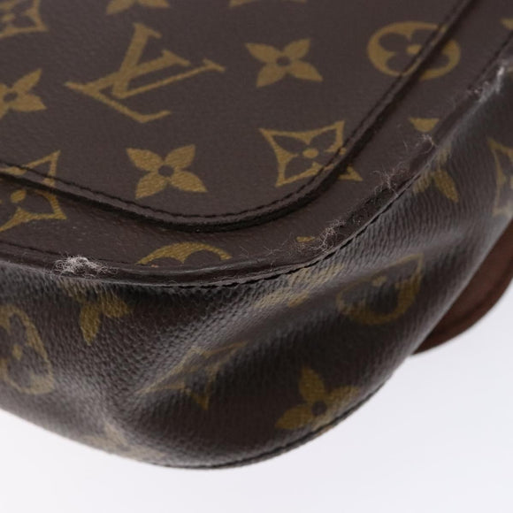 LOUIS VUITTON Monogram Saint Cloud MM Shoulder Bag M51243 LV Auth 139118