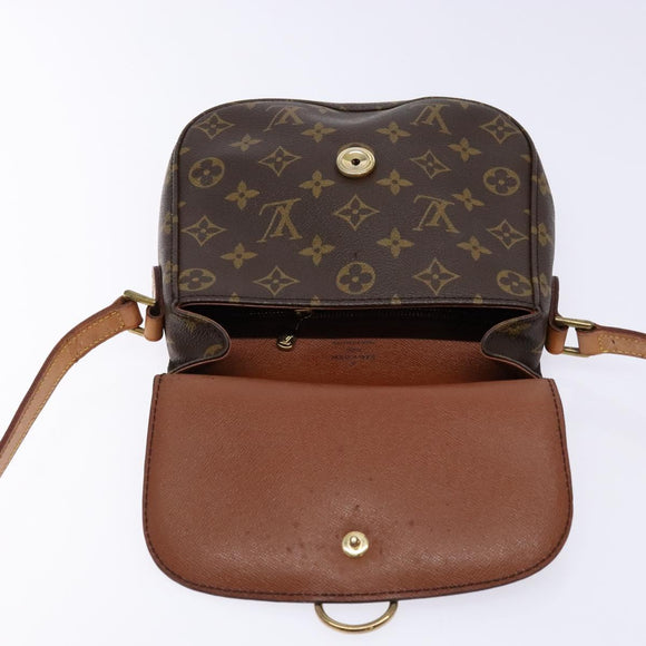 LOUIS VUITTON Monogram Saint Cloud MM Shoulder Bag M51243 LV Auth 139118