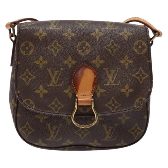 LOUIS VUITTON Monogram Saint Cloud MM Shoulder Bag M51243 LV Auth 139118