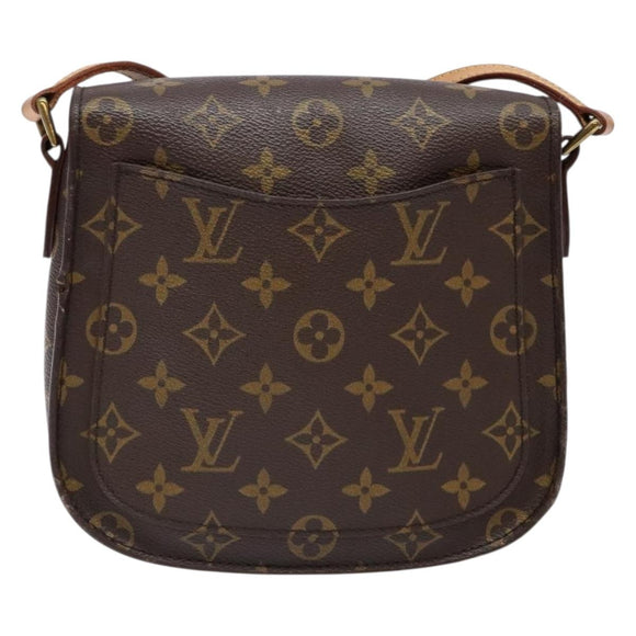 LOUIS VUITTON Monogram Saint Cloud MM Shoulder Bag M51243 LV Auth 139118