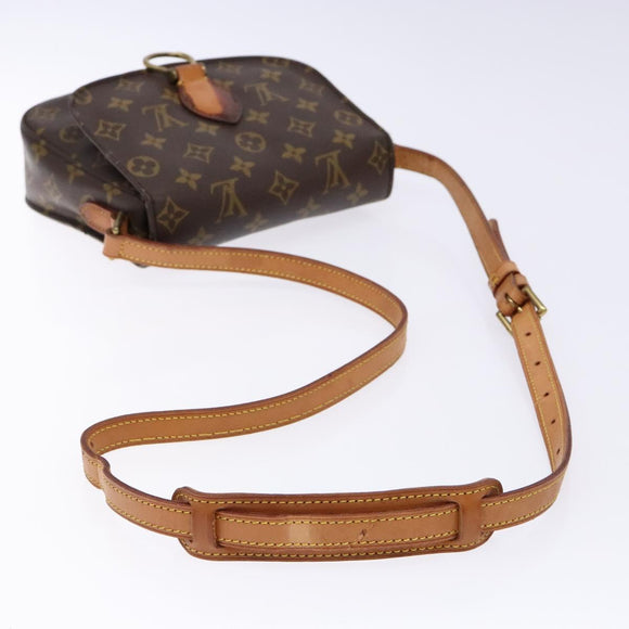 LOUIS VUITTON Monogram Saint Cloud MM Shoulder Bag M51243 LV Auth 139118