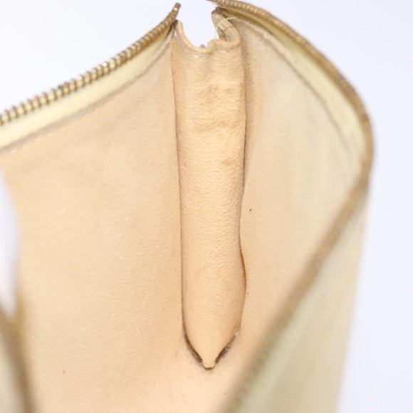 LOUIS VUITTON Epi Pochette Accessoires Pouch Vanilla M5294A LV Auth 139123