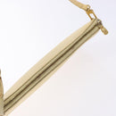 LOUIS VUITTON Epi Pochette Accessoires Pouch Vanilla M5294A LV Auth 139123-6