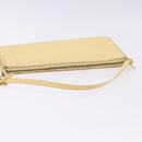 LOUIS VUITTON Epi Pochette Accessoires Pouch Vanilla M5294A LV Auth 139123-7