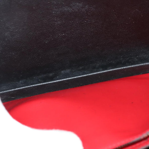 LOUIS VUITTON Epi Bicolor Varenne Hand Bag Black Red M52387 LV Auth 139124