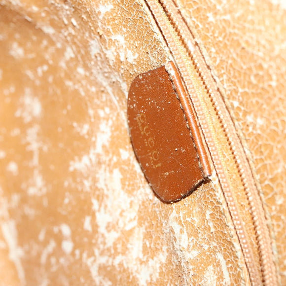 GUCCI Bamboo Hand Bag Leather 2way Brown Gold 000 122 0290 Auth 139126