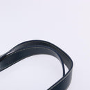 FENDI Zucchino Canvas Tote Bag Navy Silver Auth 139133-8