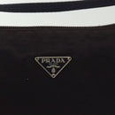 PRADA Accessory Pouch Nylon Purple Silver Auth 139135-18