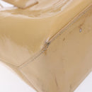 LOUIS VUITTON Vernis Wilshire PM Hand Bag Rose Flow Lantern M91642 Auth 139144-11