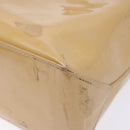 LOUIS VUITTON Vernis Wilshire PM Hand Bag Rose Flow Lantern M91642 Auth 139144-12