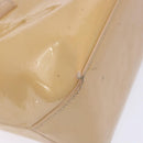 LOUIS VUITTON Vernis Wilshire PM Hand Bag Rose Flow Lantern M91642 Auth 139144-13