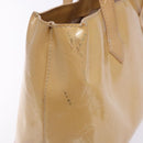 LOUIS VUITTON Vernis Wilshire PM Hand Bag Rose Flow Lantern M91642 Auth 139144-15