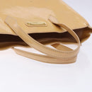 LOUIS VUITTON Vernis Wilshire PM Hand Bag Rose Flow Lantern M91642 Auth 139144-7