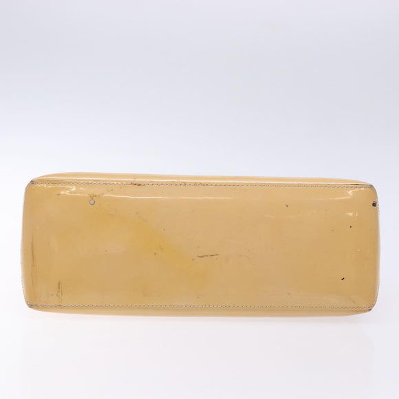 LOUIS VUITTON Vernis Wilshire PM Hand Bag Rose Flow Lantern M91642 Auth 139144