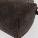 LOUIS VUITTON Monogram Mini Speedy Hand Bag M41534 LV Auth 139147-12