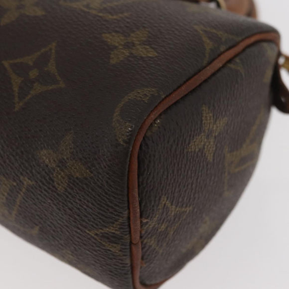 LOUIS VUITTON Monogram Mini Speedy Hand Bag M41534 LV Auth 139147
