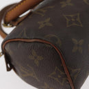 LOUIS VUITTON Monogram Mini Speedy Hand Bag M41534 LV Auth 139147-13