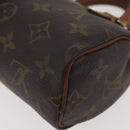 LOUIS VUITTON Monogram Mini Speedy Hand Bag M41534 LV Auth 139147-14