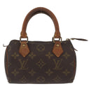 LOUIS VUITTON Monogram Mini Speedy Hand Bag M41534 LV Auth 139147-2