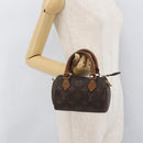 LOUIS VUITTON Monogram Mini Speedy Hand Bag M41534 LV Auth 139147-22