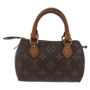 LOUIS VUITTON Monogram Mini Speedy Hand Bag M41534 LV Auth 139147-3