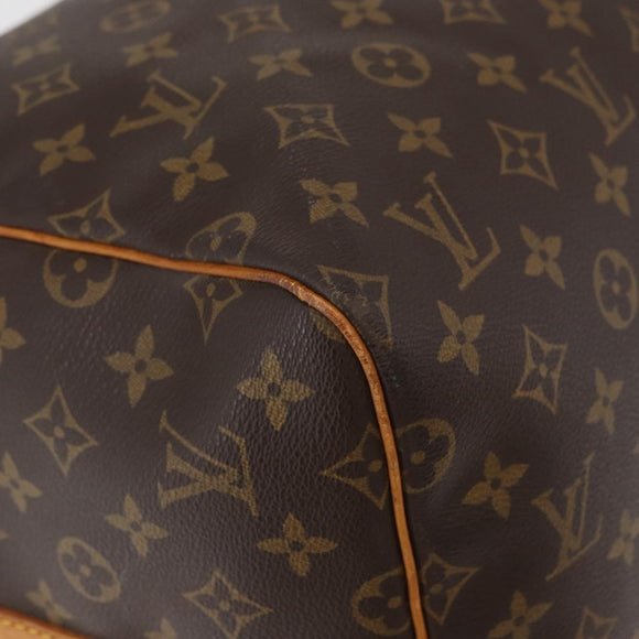 LOUIS VUITTON Monogram Keepall Bandouliere 55 Boston Bag M41414 LV Auth 139148