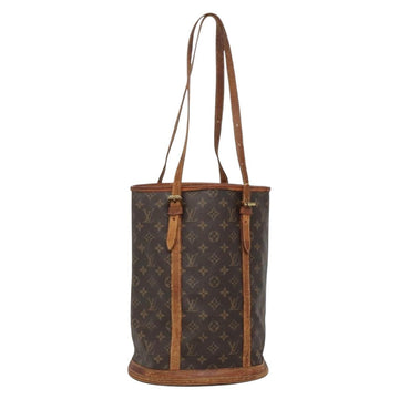 LOUIS VUITTON Monogram Bucket GM Shoulder Bag M42236 LV Auth 139149