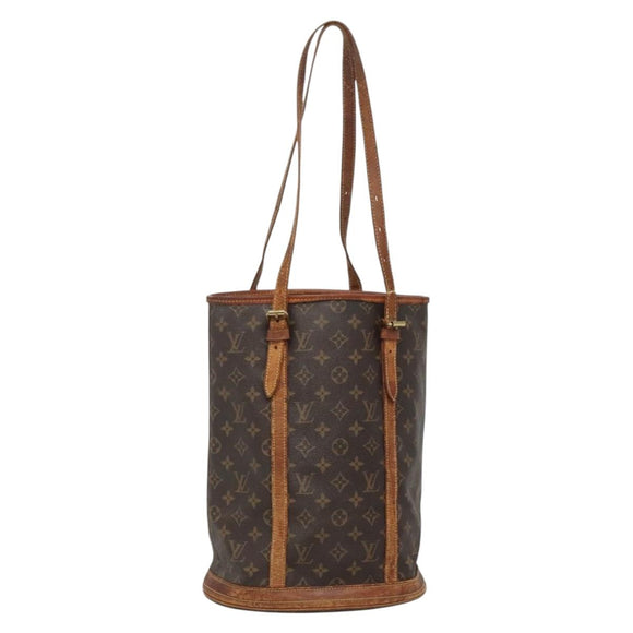LOUIS VUITTON Monogram Bucket GM Shoulder Bag M42236 LV Auth 139149