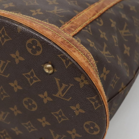 LOUIS VUITTON Monogram Bucket GM Shoulder Bag M42236 LV Auth 139149