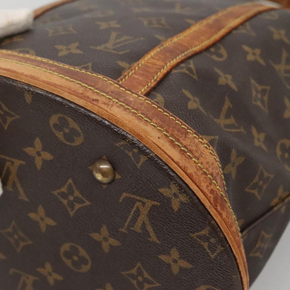 LOUIS VUITTON Monogram Bucket GM Shoulder Bag M42236 LV Auth 139149