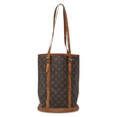 LOUIS VUITTON Monogram Bucket GM Shoulder Bag M42236 LV Auth 139149-13