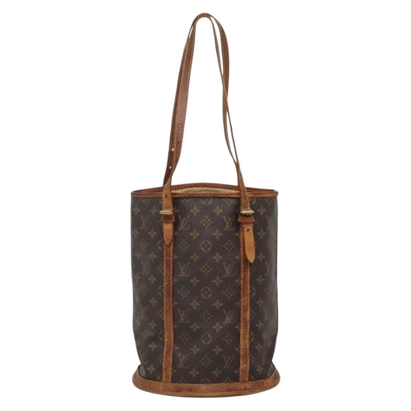 LOUIS VUITTON Monogram Bucket GM Shoulder Bag M42236 LV Auth 139149