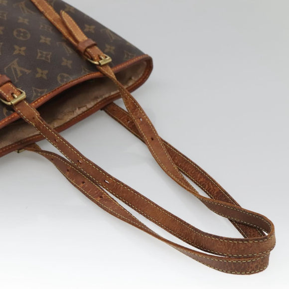 LOUIS VUITTON Monogram Bucket GM Shoulder Bag M42236 LV Auth 139149