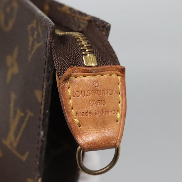 LOUIS VUITTON Monogram Bucket GM Accessory Pouch LV Auth 139150