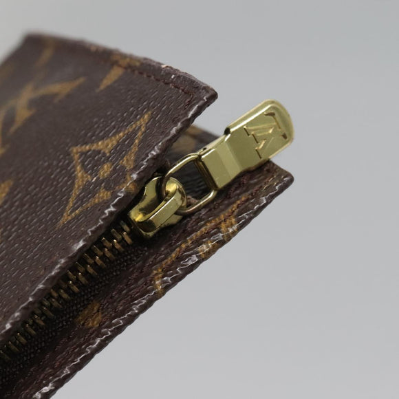 LOUIS VUITTON Monogram Bucket GM Accessory Pouch LV Auth 139150