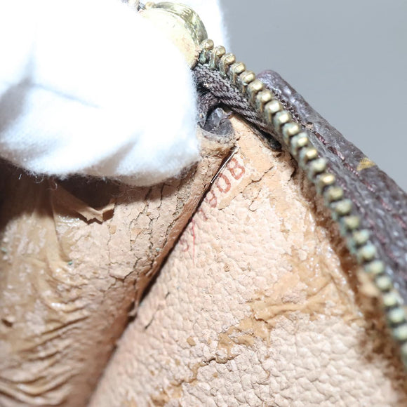 LOUIS VUITTON Monogram Bucket GM Accessory Pouch LV Auth 139150