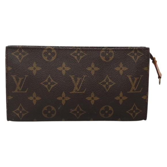 LOUIS VUITTON Monogram Bucket GM Accessory Pouch LV Auth 139150