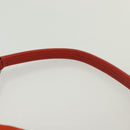 PRADA Shoulder Bag Nylon Orange Silver Auth 139153-8