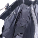 GUCCI Hand Bag Nylon 2way Black Silver 002 1028 2684 Auth 139157-18