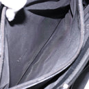 GUCCI Hand Bag Nylon 2way Black Silver 002 1028 2684 Auth 139157-21