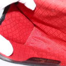 GUCCI GG Canvas Web Sherry Line Shoulder Bag Black Gold 37 04 3657 Auth 139159-20