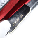 GUCCI GG Canvas Web Sherry Line Shoulder Bag Black Gold 37 04 3657 Auth 139159-12