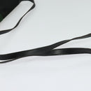 GUCCI GG Canvas Web Sherry Line Shoulder Bag Black Gold 37 04 3657 Auth 139159-7