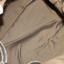 FENDI Zucca Canvas Vanity Pouch Black Brown Auth 139161-11