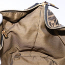 FENDI Zucca Canvas Vanity Pouch Black Brown Auth 139161-20