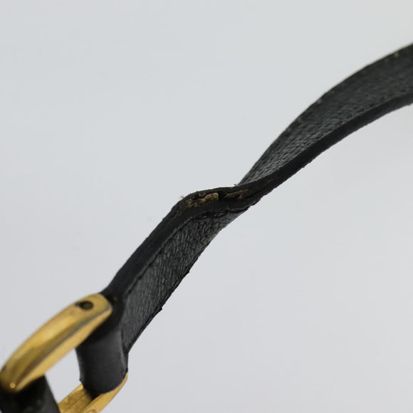 GUCCI GG Supreme Sherry Line Shoulder Bag PVC Navy Gold 32 02 004 Auth 139167